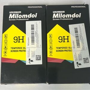 Milomdoi Google Pixel 8 Tempered Glass Screen Protector 8 Pack Bundle NEW